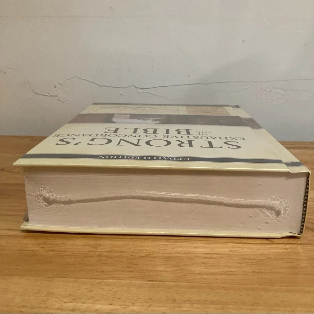 Strong's Exhaustive Concordance of the Bible - Sealed NOS Bible Study Book